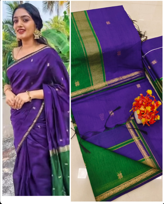 Maheswari Silk Cotton Saree