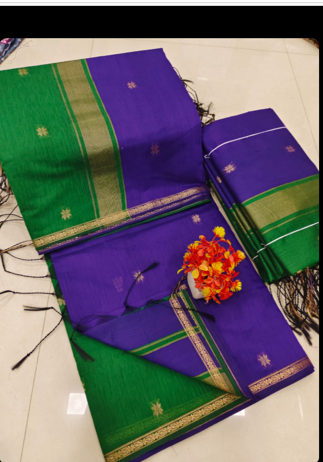 Maheswari Silk Cotton Saree