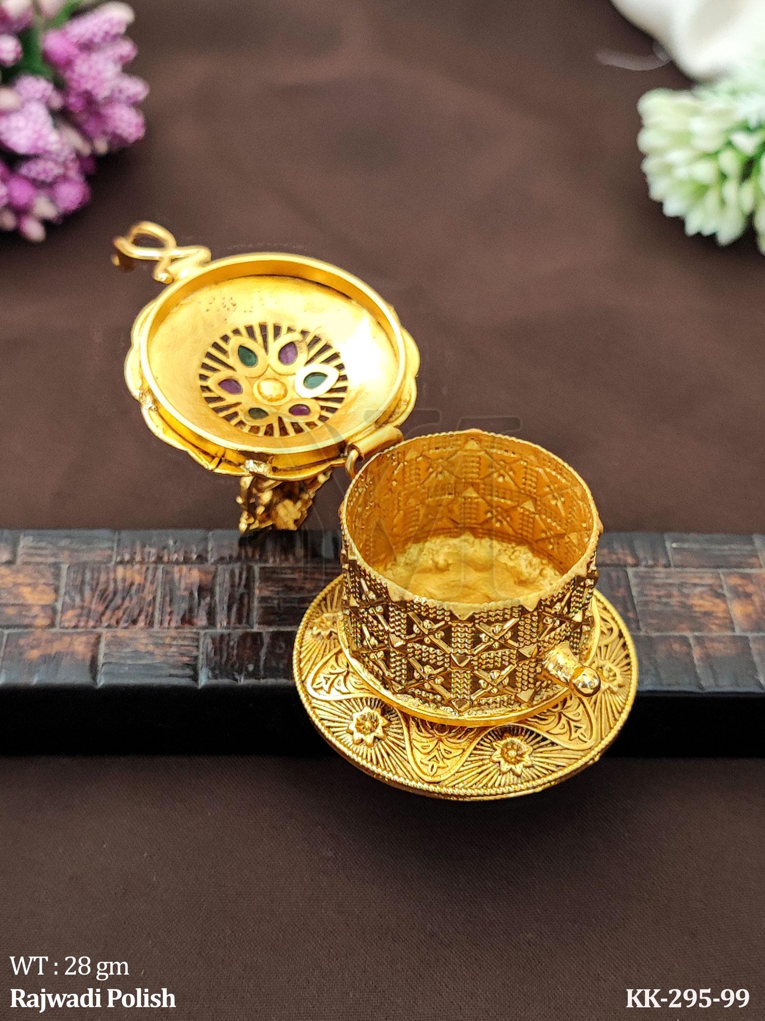 Rajwadi Polish Ganesh Sindoor Box