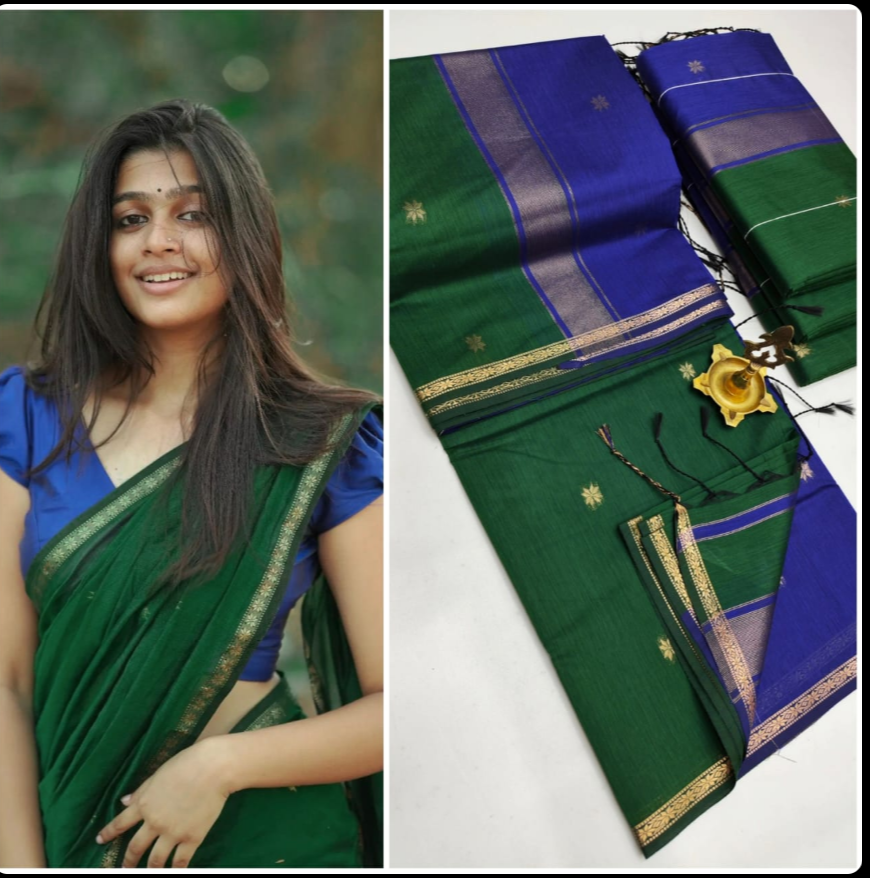 Maheswari Silk Cotton Saree