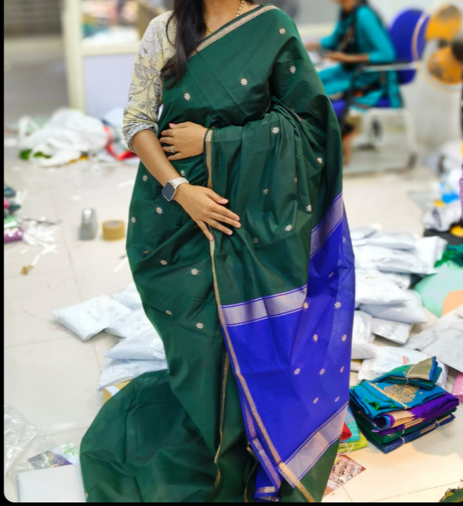 Maheswari Silk Cotton Saree