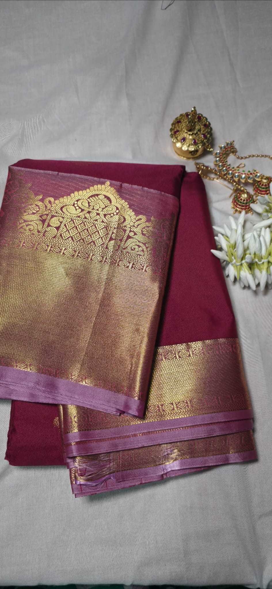 Premium Kanjivaram semi Silk