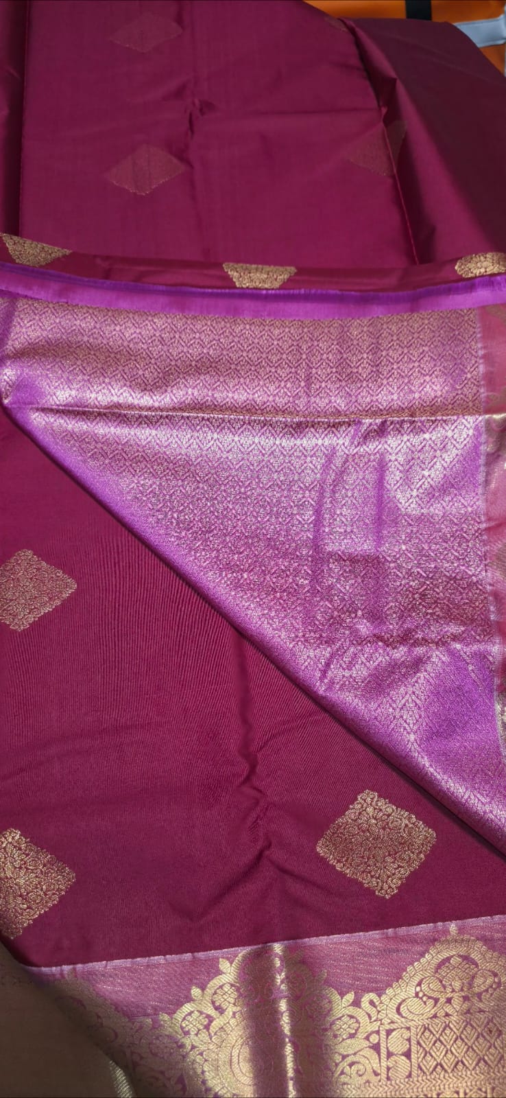 Premium Kanjivaram semi Silk