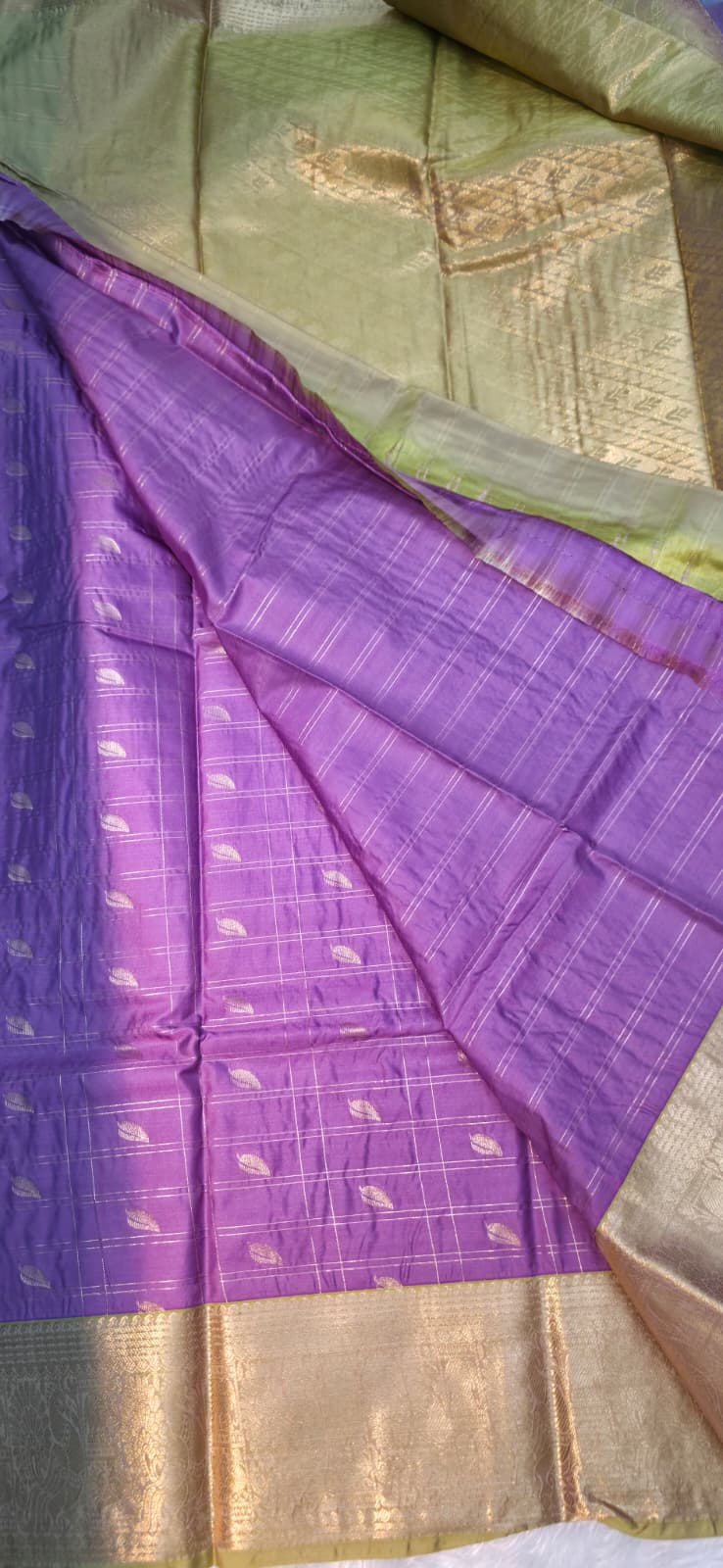 ✨ Premium Kanjivaram Semi Silk Saree ✨
