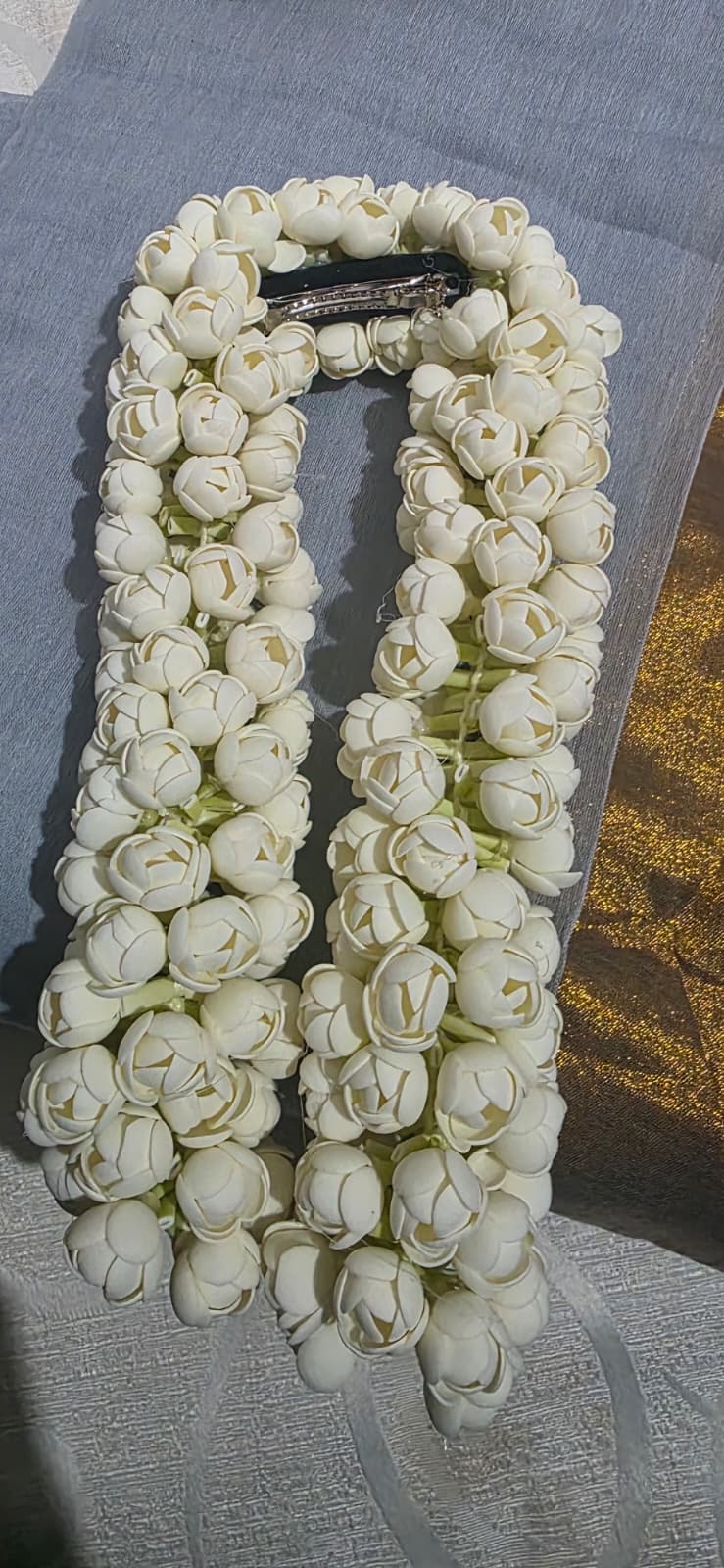 Foam Jasmine with Clip