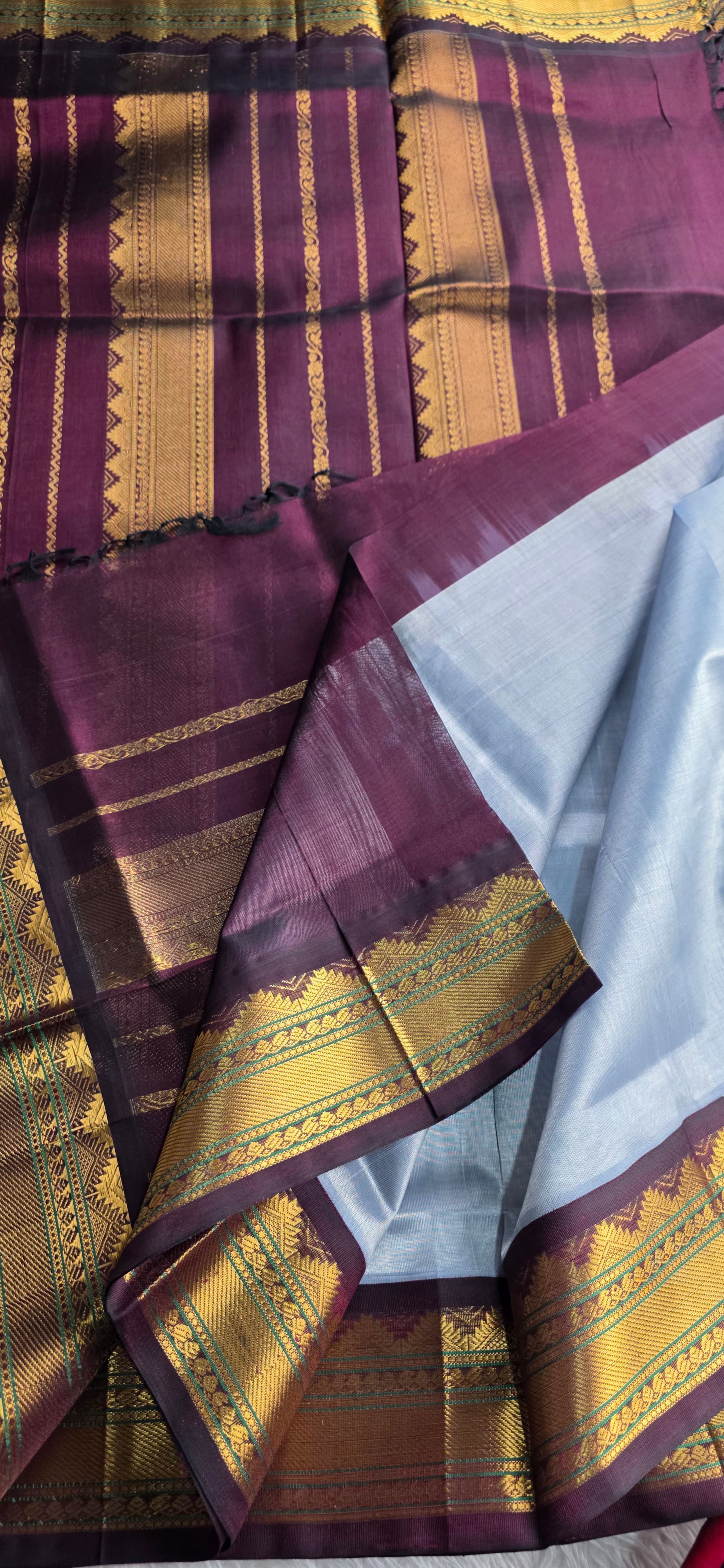 Kanjivaram pure silkcotton saree