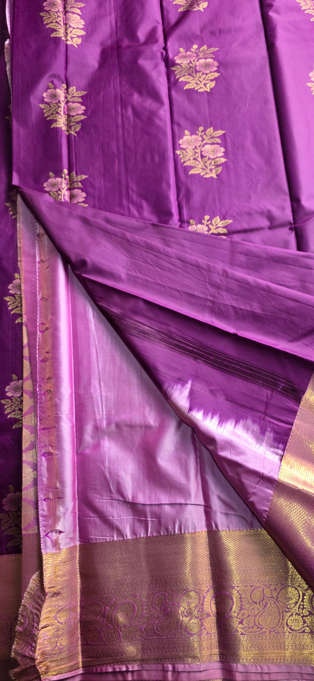 Kanjivaram semi silk saree