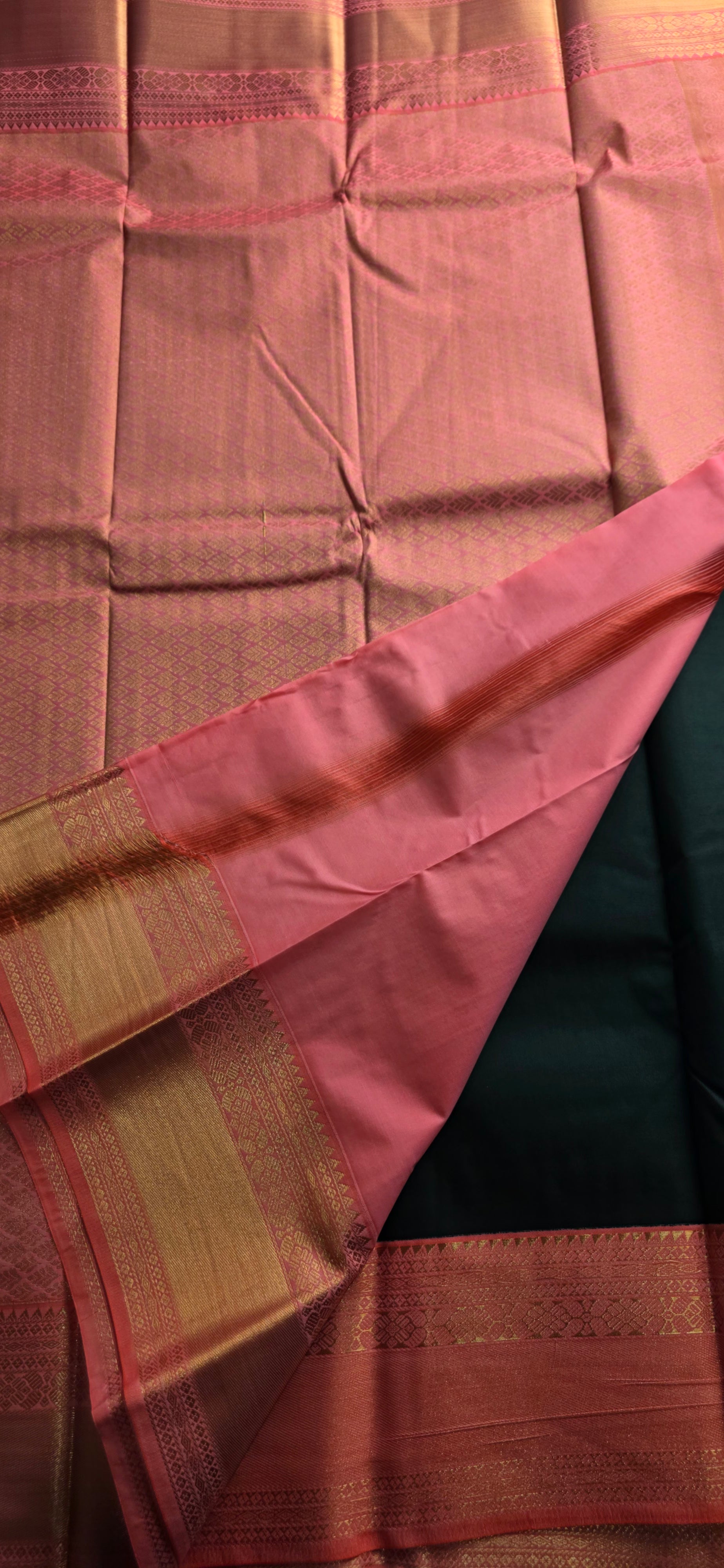 Kanjivaram semi silk saree